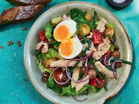 Tuna is well represented in the Tinned Fish Cookbook, including this recipe for Niçoise Salad.