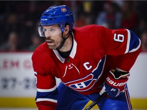 Canadiens captain Shea Weber is one of 19 players who have been skating this week at the Bell Sports Complex in Brossard.