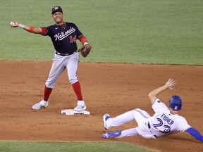 The Blue Jays won't be playing Philadelphia this weekend after all.