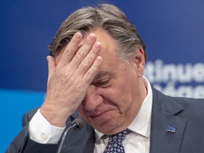 Premier François Legault is angry that Quebec has reported far more COVID-19 cases and deaths than any other province, sources say. He's upset that public health authorities have had to rely on fax machines to collect and transmit data. And he has fumed about delays in declaring deaths.