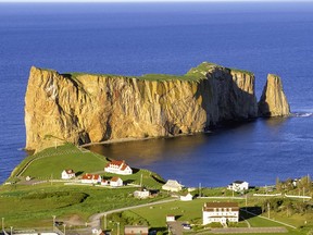 Percé Rock in the Gaspé.