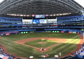 An overall view of the Toronto Blue Jays Summer Training Camp at Rogers Centre. The Sun's Ryan Wolstat was down at the dome and the experienced was a much different one than his last time covering the team back in March.