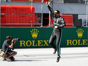 Mercedes' Valtteri Bottas celebrates after winning the race, as F1 resumes following the outbreak of the coronavirus disease (COVID-19)  REUTERS/Leonhard Foeger/Pool