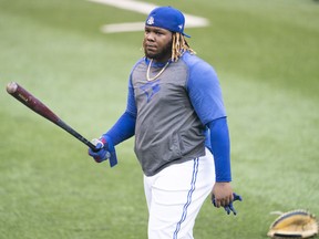 Blue Jays manager Charlie Montoyo indicated during a conference call on Friday, July 10, 2020, that Vladimir Guerrero Jr. would likely be stationed at first base for the majority of the coming shortened season.