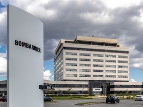 The Bombardier office building/facility at 400 Cote-Vertu Blvd. W., in Dorval.