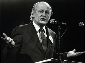 Premier René Lévesque "was not only the leader of the sovereignty movement but its moral conscience, a principled democrat who tried to distance it as much as possible from violence," Don Macpherson writes. "After Lévesque died in 1987, however, the sovereignist mainstream moved toward reconciliation with the FLQ sympathizers."