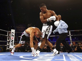 Eleider Alvarez captured the World Boxing Organization belt in August 2018, stopping Sergey Kovalev in the seventh round, before losing the rematch six months later.