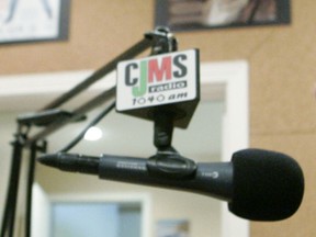 CJMS radio in St-Constant.