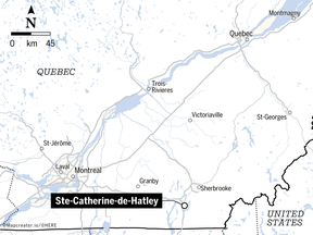 MAP: Ste-Catherine-de-Hatley