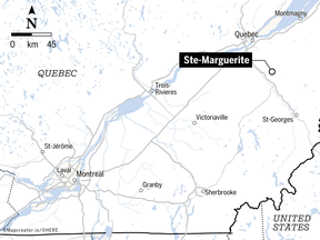 Map: Ste-Marguerite
