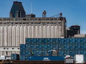 The Port of Montreal on Monday June 8, 2020.