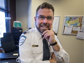Inspector Sébastien de Montigny, head of communications for the Montreal police.