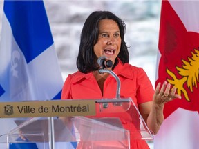 Montreal Mayor Valérie Plante said Quebec, the last province to reach an agreement with Ottawa, should receive more than $1.4 billion in federal funding over the next 10 years.
