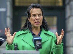 Montreal Mayor Valérie Plante urged residents to "put aside" claims that the COVID-19 crisis isn't real.