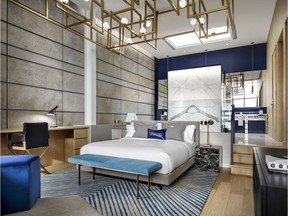 The Extreme Wow Suite at W Montreal on Victoria Square.
