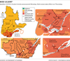 MAP: Quebec COVID-19 alert levels