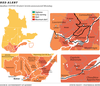 MAP: Quebec COVID-19 alert levels announced Sept. 28