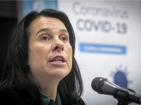 "Here in Montreal, I can definitely say without any hesitation that racism and systemic discrimination exist," says Mayor Valérie Plante, seen in a file photo.