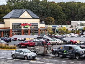 The Plaza Pointe-Claire shopping centre, located near Highway 20 and St-Jean Blvd., is up for sale.