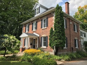 Auberge Nuits St-Georges is a historic landmark on Bromont's main street.