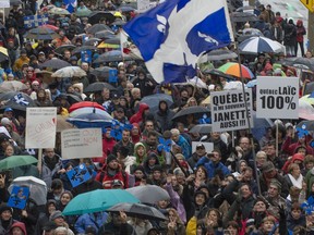 A pro-secularism protest in 2013.