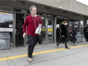 The Société de transport de Montréal has said it will keep the name of the Lionel-Groulx métro station intact, as there is a moratorium on renaming métro stations in place.