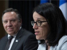 Treasury Board president Sonia LeBel has tabled Bill 66, a more modest successor to Bill 61.