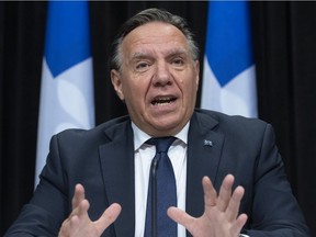 Premier François Legault says the government will soon announce compensation packages for people, businesses and institutions hit by the new red alert status.