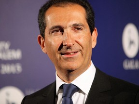French billionaire and Altice founder Patrick Drahi.