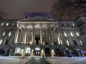 The Lucien Saulnier Building, seen in January 2020, houses the city’s administration while City Hall undergoes a three-year renovation.