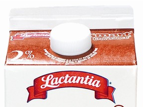 Lactantia milk products.
