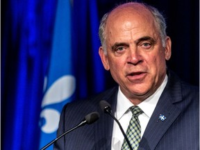 "I have a full-time job,” Pierre Fitzgibbon says. "I am the minister of the Quebec economy. I have my personal views, but it's not up to me to render judgment on who will be the mayor of Montreal."