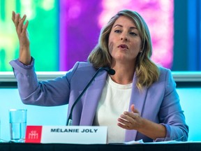 the report pledges to ensure the vitality of Quebec's English-speaking community, which has expressed deep concerns it will lose out in the reform process Mélanie Joly is launching.