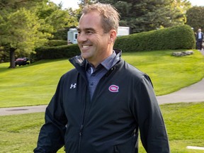 "At the end of the season, Marc (Bergevin) told me where all the holes are on our roster and he filled every single one of them with the new players,” Canadiens owner/president Geoff Molson says.