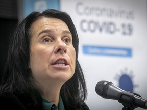 “The pandemic definitely has an impact on our mental state. We have ups and downs,” says Mayor Valérie Plante, seen in a file photo.