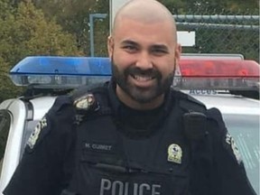 Maxime Ouimet is a Laval police officer who posted comments on social media claiming that the COVID-19 pandemic does not exist and called Premier François Legault a dictator, has resigned from the police force.