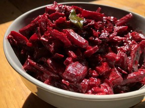 If you can't find curry leaves, you can substitute them with lime zest and basil leaves in this recipe for beet curry.