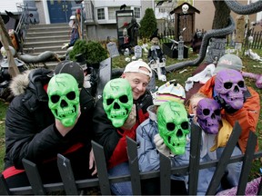 The 16th edition of the Smitheman Family Haunted Yard in Pointe-Claire was cancelled this year due to COVID-19 concerns.