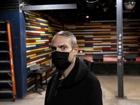 Meyer Billurcu, co-owner of Bar Le Ritz PDB. In normal times, the 300-capacity venue is well-used by the Montreal music scene and touring acts.