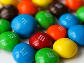M&M's as seen in 2012: Although not Red Dye No. 2 but another red dye had given red M&M's their colour, the candy-makers were concerned about people avoiding their product when No. 2 was banned, so they stopped making red M&Ms for several years, Joe Schwarcz writes.