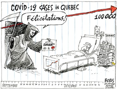 Editorial cartoon for Oct. 27, 2020.