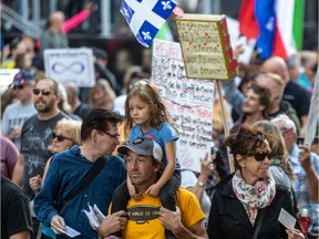 Rallies of anti-mask protesters on the streets of Montreal have been spurred on by Alexis Cossette-Trudel.