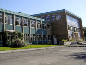 St. Thomas High School in Pointe-Claire is one of the schools that will receive new air purifiers ordered by the Lester B. Pearson School Board.