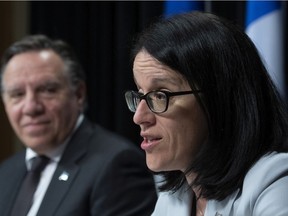 Quebec Treasury Board president Sonia LeBel tried to reassure nurses, saying "you have been heard, we understand your exhaustion and we'll be there for you."