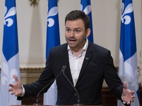 "The Quebec government, the CAQ, is investing $750 million to expand Dawson, expand McGill University, and thus accelerate an already present phenomenon of anglicization of students,” says Parti Québécois leader Paul St-Pierre Plamondon.