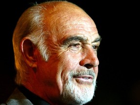 Sean Connery arrives for the première of The League of Extraordinary Gentlemen in London in 2003.