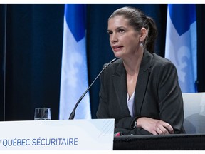 Quebec deputy premier Geneviève Guilbault.
