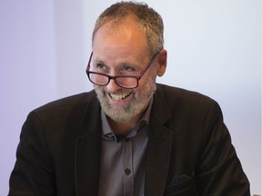 Québec solidaire MNA Vincent Marissal (Rosemont) during a caucus meeting in Montreal on Oct. 5, 2018.