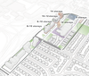 A graphic produced by the city shows how the area of the Rockland Centre mall could be redeveloped under a proposed land use plan.
