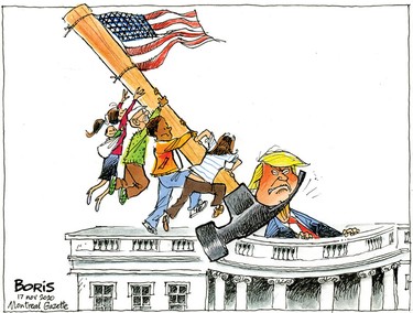 Editorial cartoon for Nov. 17, 2020.
